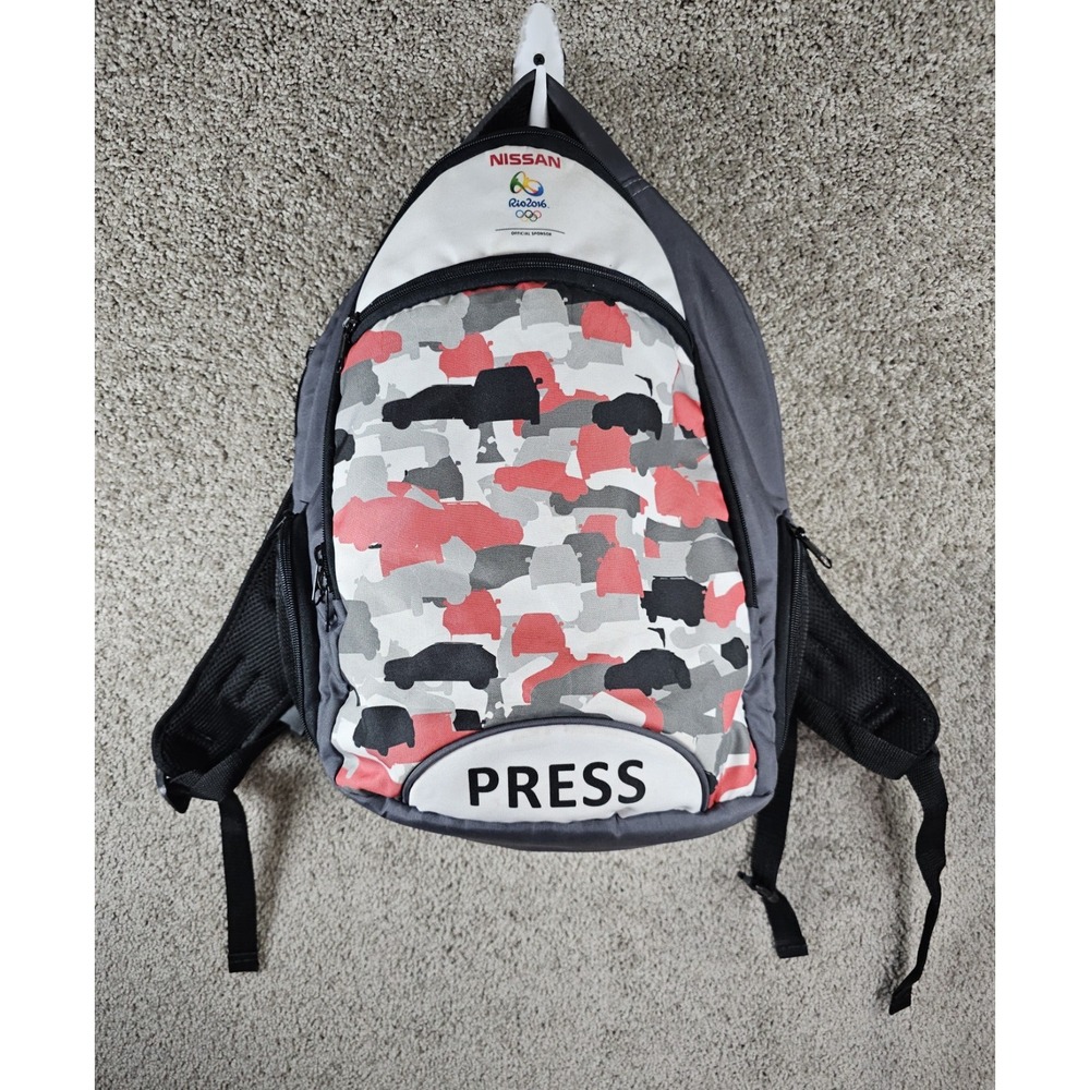RARE Nissan Rio 2016 Summer Olympics Press Media Backpack Bag